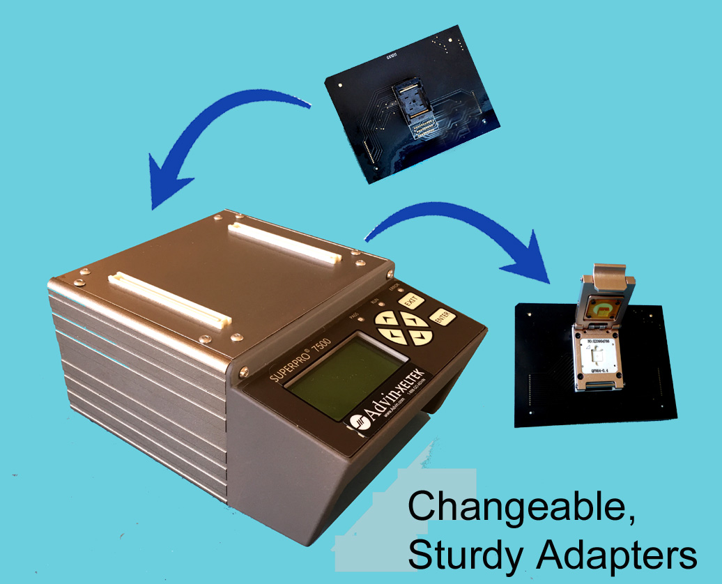 Universal programmer SuperPro-7500 adapters